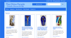 Desktop Screenshot of china-parade.com