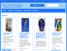 Tablet Screenshot of china-parade.com